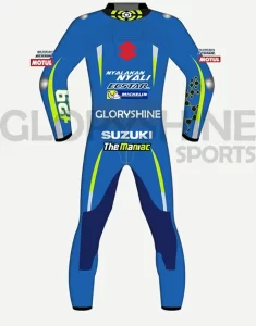 Andrea Iannone Race Suit Team Suzuki Ecstar MotoGP 2017 Back