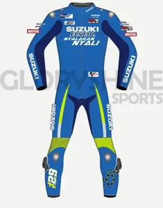 Andrea Iannone Race Suit Team Suzuki Ecstar MotoGP 2017 Front