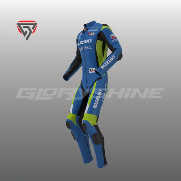 Aleix Espargaro Racing Suit Team Suzuki Ecstar MotoGP 2015 Right Side 3D