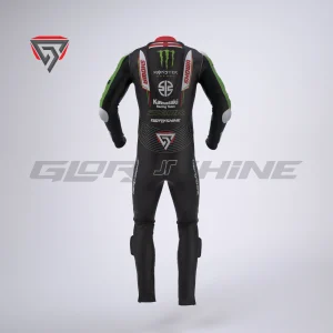 Jonathan Rea Kawasaki Ninja WSBK Race Suit 2023 Back Jonathan Rea Kawasaki Ninja WSBK Race Suit 2023 Back