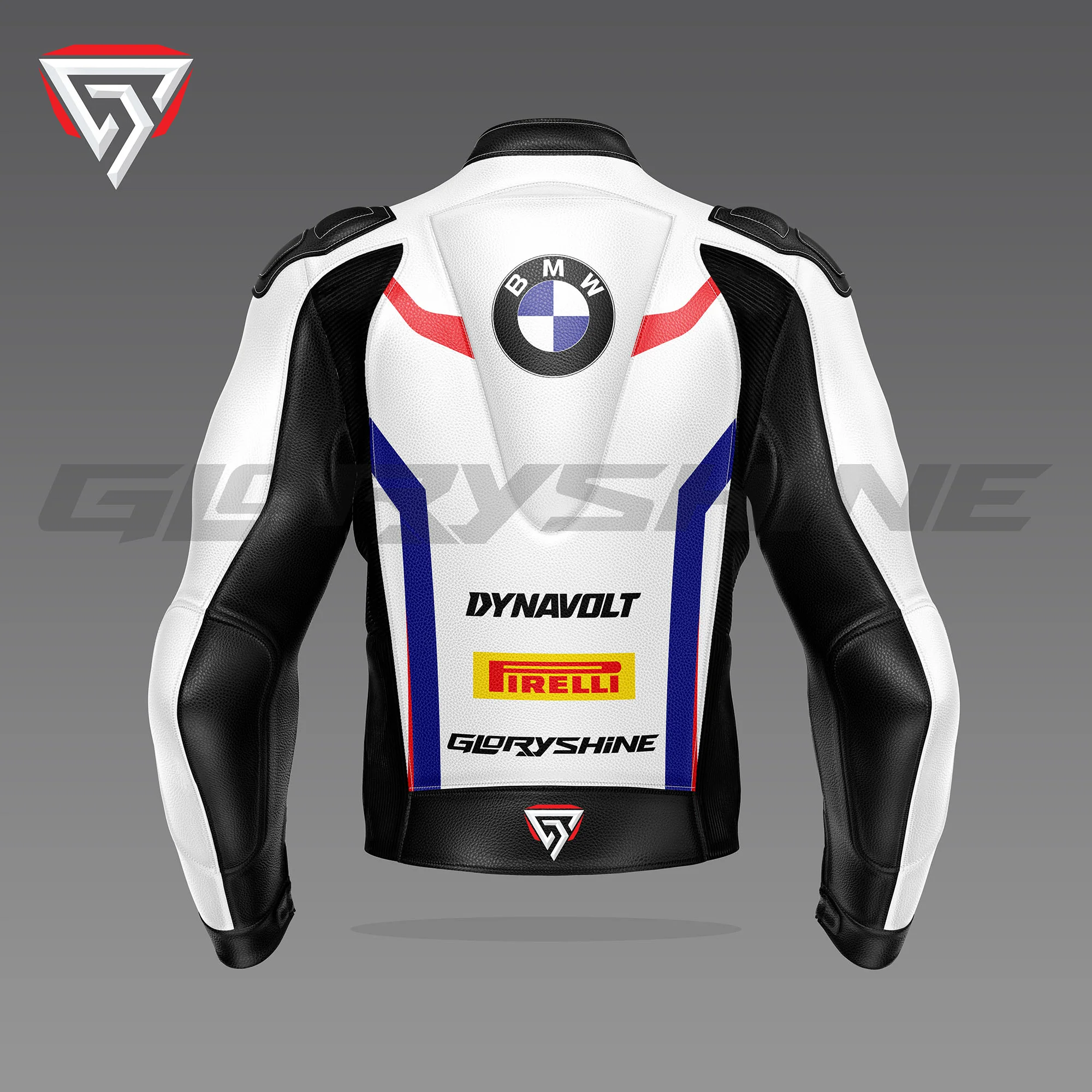 BMW Motorbike Jacket Back 3D