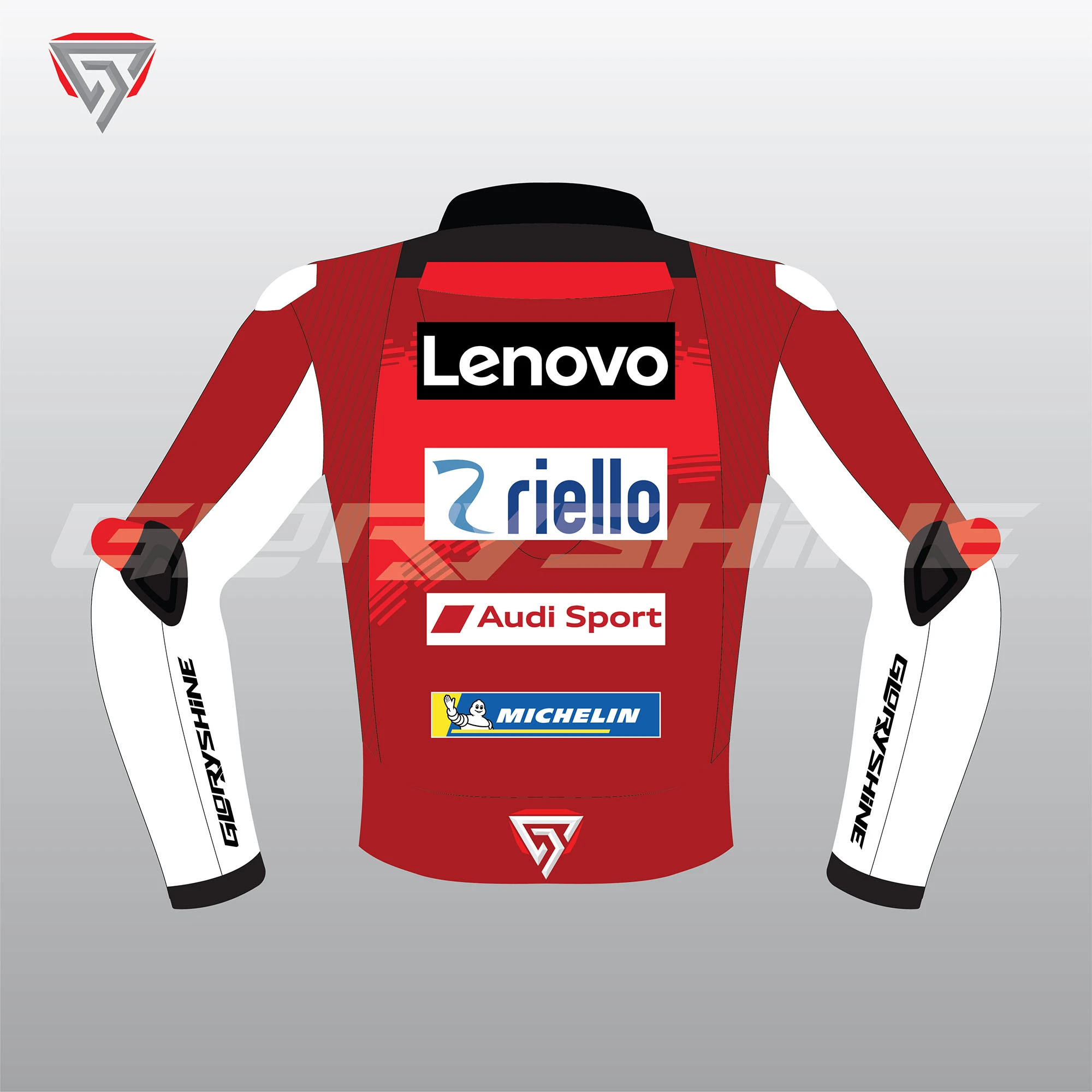 Enea Bastianini Motorcycle Jacket Ducati Lenovo Team MotoGP 2024